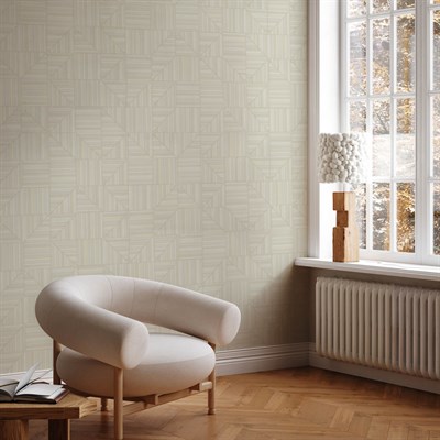 Adawall Omega Geometrik Desenli Duvar Kağıdı 23209-2