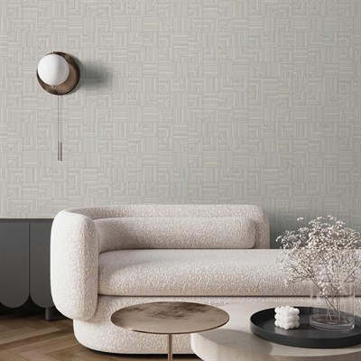 Adawall Omega Geometrik Desenli Duvar Kağıdı 23209-3