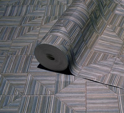 Adawall Omega Geometrik Desenli Duvar Kağıdı 23209-4