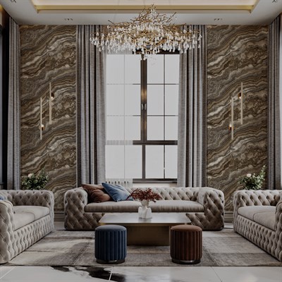 Adawall Roka Mermer Desenli Duvar Kağıdı 23102-5