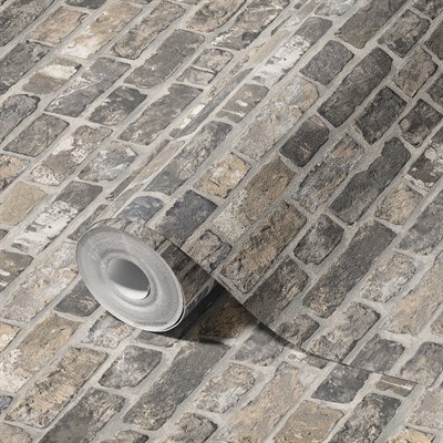 Adawall Roka Taş Desen Duvar Kağıdı 23104-3