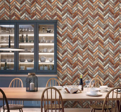 Adawall Roka Tuğla Desen Duvar Kağıdı 23105-4