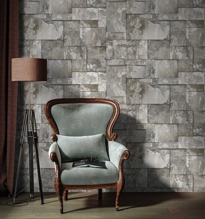 Adawall Roka Taş Desen Duvar Kağıdı 23106-2