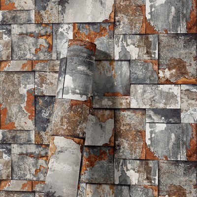Adawall Roka Taş Desen Duvar Kağıdı 23106-4