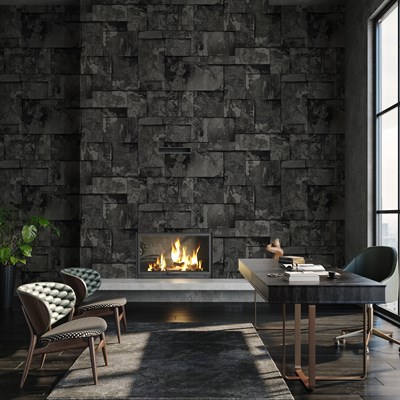 Adawall Roka Taş Desen Duvar Kağıdı 23106-5