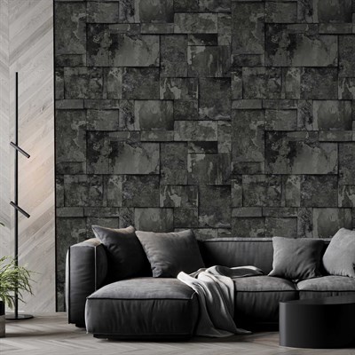 Adawall Roka Taş Desen Duvar Kağıdı 23106-5