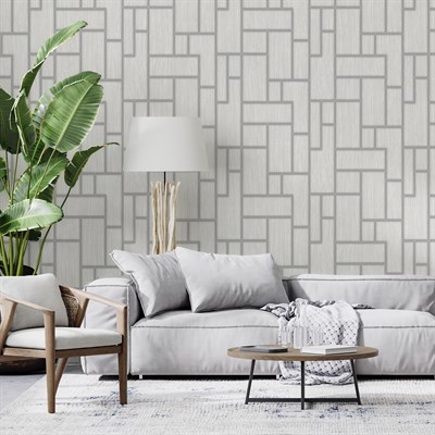 Adawall Roka Geometrik Desen Duvar Kağıdı 23108-1