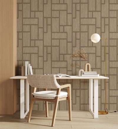 Adawall Roka Geometrik Desen Duvar Kağıdı 23108-2