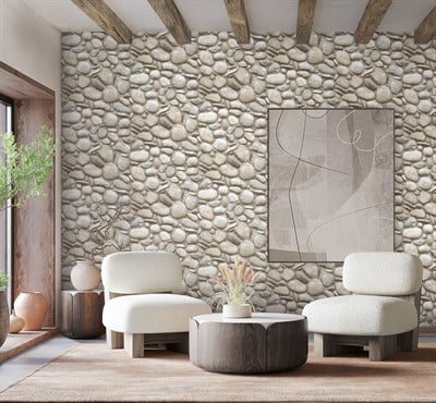 Adawall Roka Taş Desen Duvar Kağıdı 23113-1