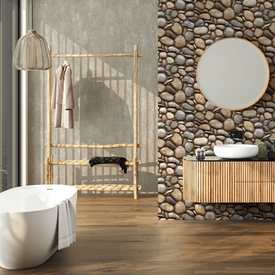Adawall Roka Taş Desen Duvar Kağıdı 23113-2
