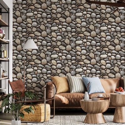 Adawall Roka Taş Desen Duvar Kağıdı 23113-3