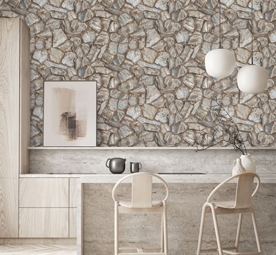 Adawall Roka Taş Desen Duvar Kağıdı 23114-2