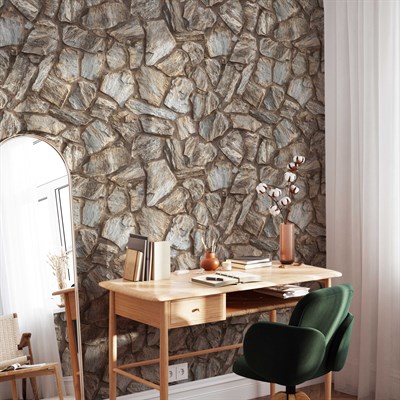 Adawall Roka Taş Desen Duvar Kağıdı 23114-2