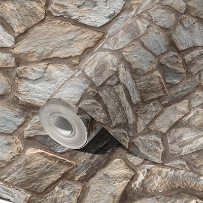 Adawall Roka Taş Desen Duvar Kağıdı 23114-2