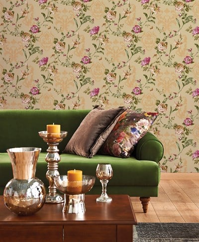 Adawall Seven Çiçekli Duvar Kağıdı 7803-4