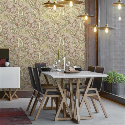 Adawall Tropicano Şal Desenli Duvar Kağıdı 9903-3
