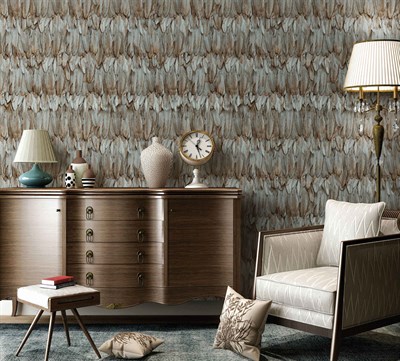 Adawall Tropicano Tüy Desenli Duvar Kağıdı 9913-5