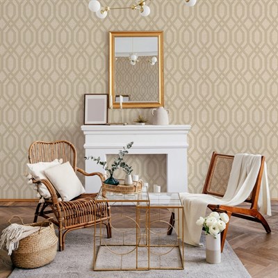 Adawall Vera Geometrik Desen Duvar Kağıdı 1502-2