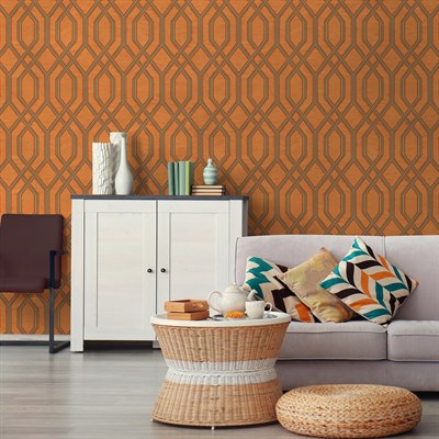 Adawall Vera Geometrik Desen Duvar Kağıdı 1502-4