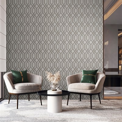 Adawall Vera Geometrik Desen Duvar Kağıdı 1502-5