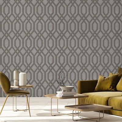 Adawall Vera Geometrik Desen Duvar Kağıdı 1502-5