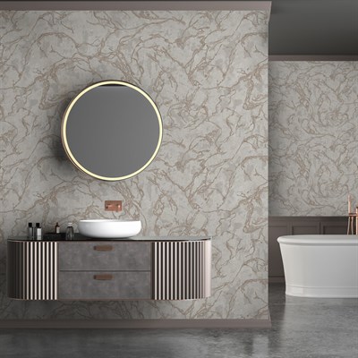 Adawall Vera Mermer Desenli Duvar Kağıdı 1503-3