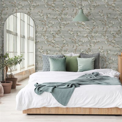 Adawall Vera Çiçek Desenli Duvar Kağıdı 1505-2