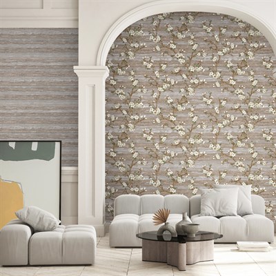 Adawall Vera Çiçek Desenli Duvar Kağıdı 1505-4