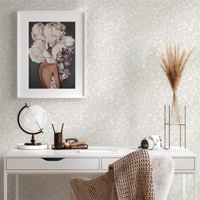Adawall Vera Koleksiyonu 1512-01 Geometrik Desenli  Duvar Kağıdı 16,5 M2