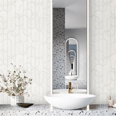 Adawall Vera Geometrik Desen Duvar Kağıdı 1501-01