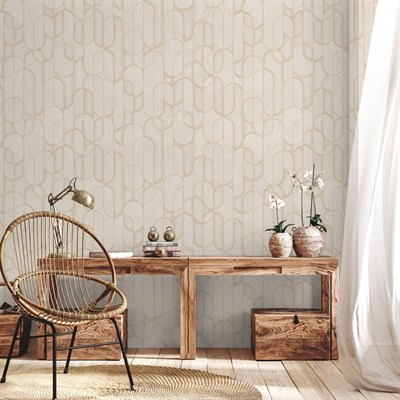 Adawall Vera Geometrik Desen Duvar Kağıdı 1501-2