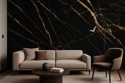 BLACK GOLDEN PVC Duvar Paneli