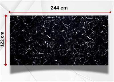 BLACK WHITEPS PVC Duvar Paneli