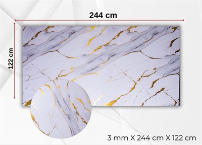 Carrara Gold PVC Duvar Paneli
