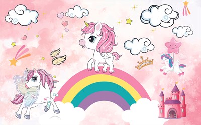 ÇOCUK ODASI PRENSES TEMALI  POSTER-5