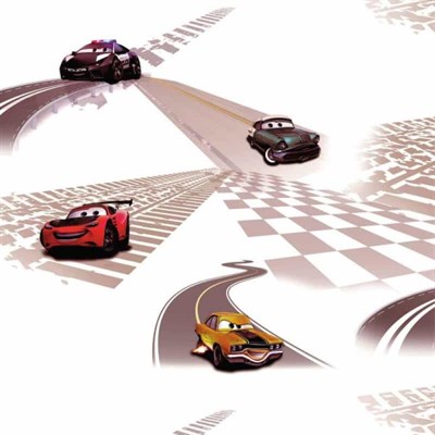 Decowall Deco Junior 1218-01 Araba Desenli Duvar Kağıdı