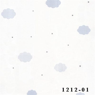 DecoWall Deco Junior 1212-02 bulut puantiye Duvar Kağıdı