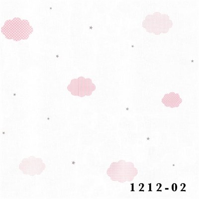 DecoWall Deco Junior 1212-02 bulut puantiye Duvar Kağıdı