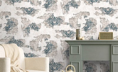 Decowall Odessa Damask Desenli Duvar Kağıdı 2503-02 16m²