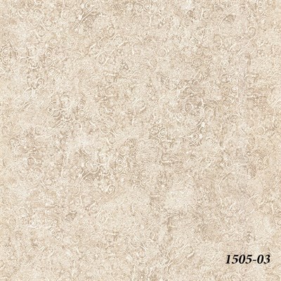 Decowall Orlando 1505-03 Duvar Kağıdı Krem Eskitme Desenli Simli