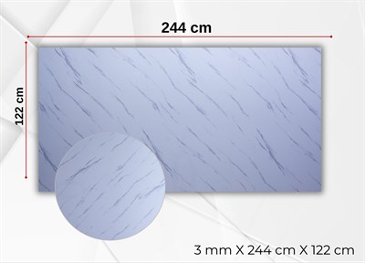 Iceberg Grey PVC Duvar Paneli