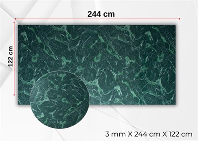 İndian Green PVC Duvar Paneli