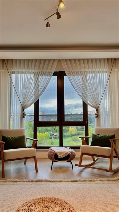 kumaş ve tül perde