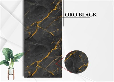 Oro Black PVC Duvar Paneli