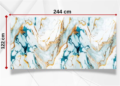 Oro Blue PVC Duvar Paneli