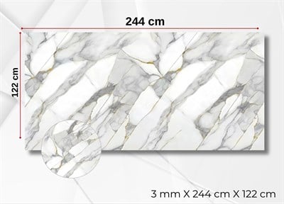 Venato Gold PVC Duvar Paneli