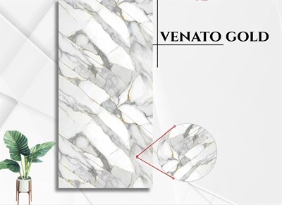 Venato Gold PVC Duvar Paneli