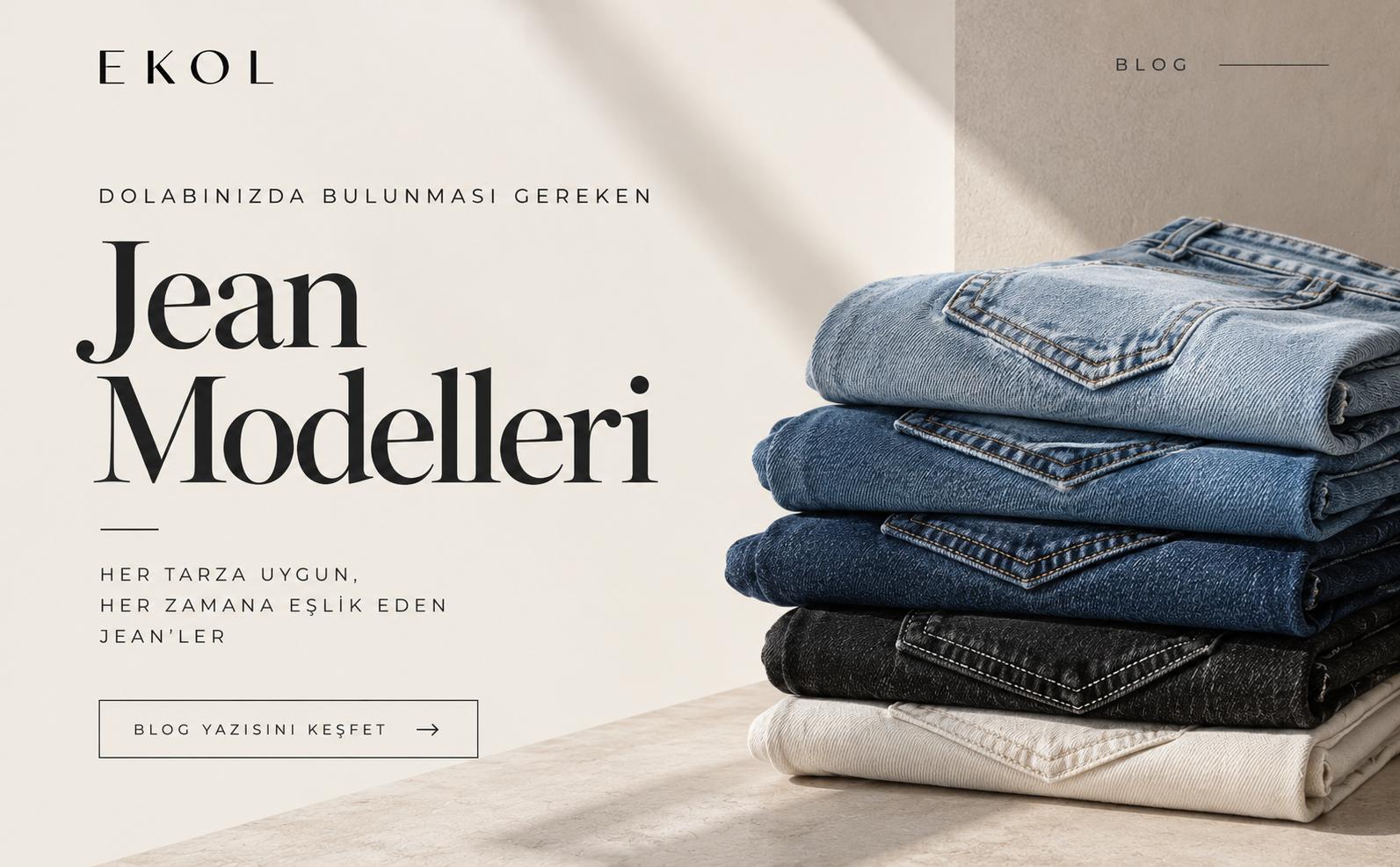 Dolabınızda Bulunması Gereken Jean Modelleri