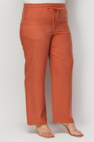 Ekol Beli Lastikli Bol Paça Pantolon MANGO