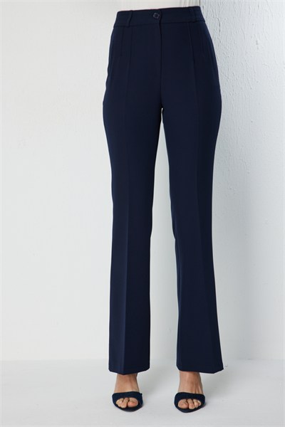 Mi İspanyol Paça Pantolon LACIVERT